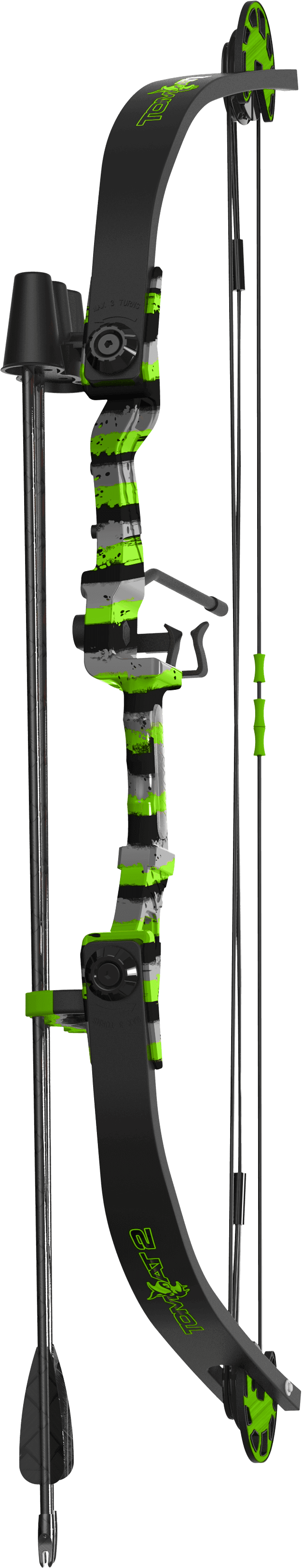 ARCO COMPUESTO CON ROLDANA BARNETT TOMCAT 2 17-22LBS - Imagen 3