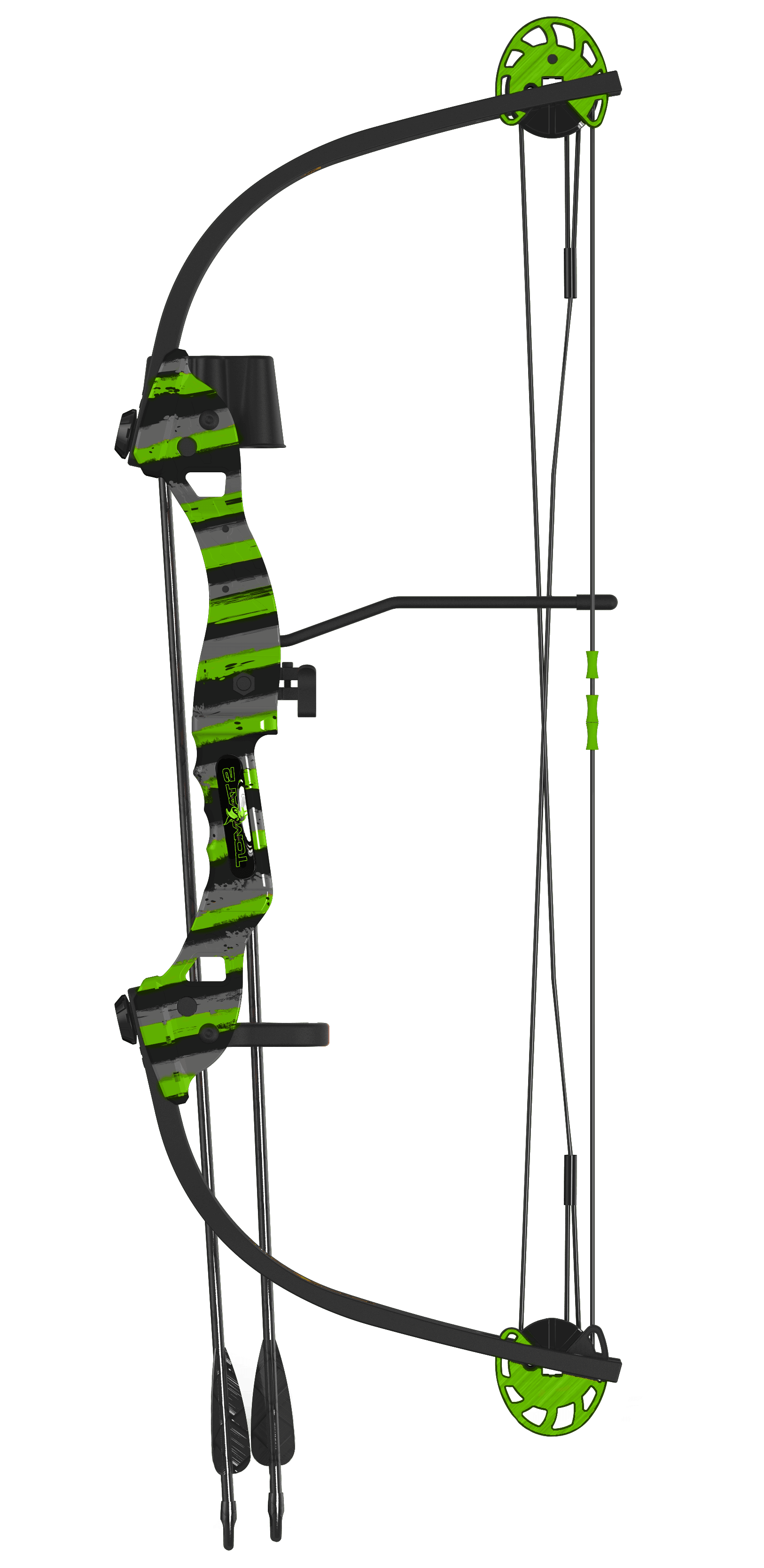 ARCO COMPUESTO CON ROLDANA BARNETT TOMCAT 2 17-22LBS - Imagen 4