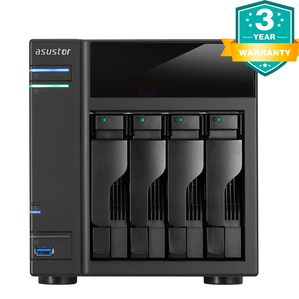 Combo NAS ASUSTOR AS304T + 4 discos de 1TB - Imagen 4