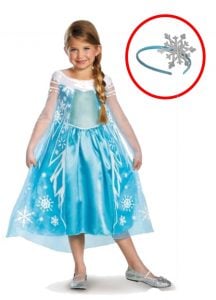 Disfraz Frozen Elsa Con Accesorio Talle 7-8 - El Bunkker