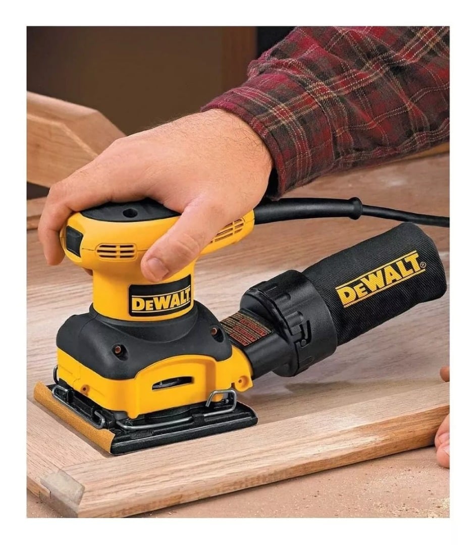 Lijadora De Palma Orbital Dewalt 230w - Imagen 3