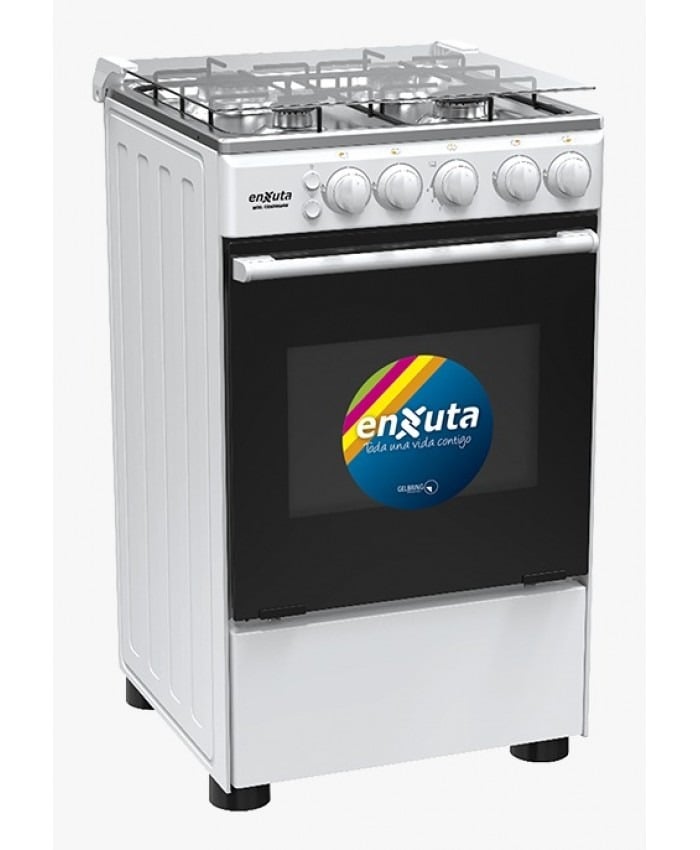 Cocina Enxuta Supergas 4 Hornallas Blanca con Termocupla - El Bunkker