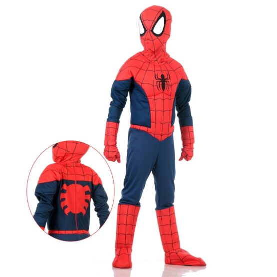 Disfraz Infantil de Spiderman De Lujo 1