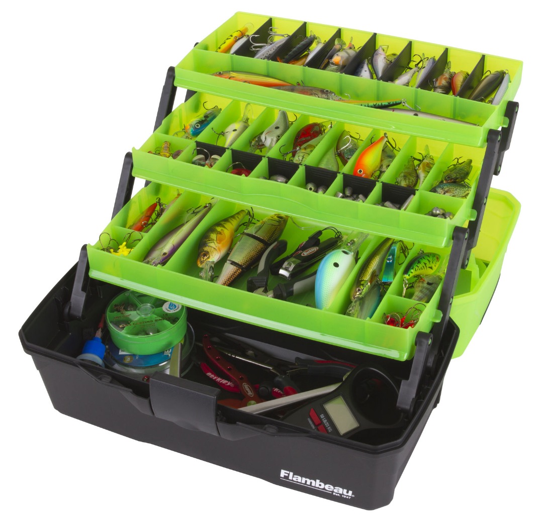 Flambeau Outdoors 6430SD Caixa Seca De 35,56 Cm (14") - Preta, Média