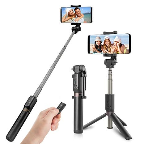 Tripode Selfie Stick Huawei Negro • El Bunkker