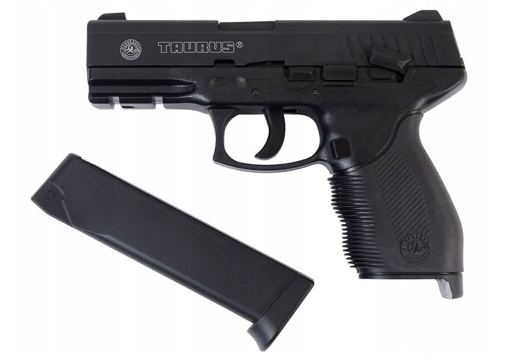 PISTOLA CO2 CYBERGUN TAURUS 24/7 METAL SLIDE 6 MM 15BB`S