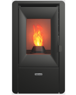 Calefactor de Acero Centrometal a Pellet Modelo Z6N Potencia: 6.15 kw (Italia)