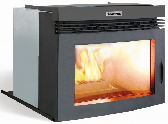 Estufa Inserto a Pellet Centrometal (Italia) Modelo Z15 14,5 kW