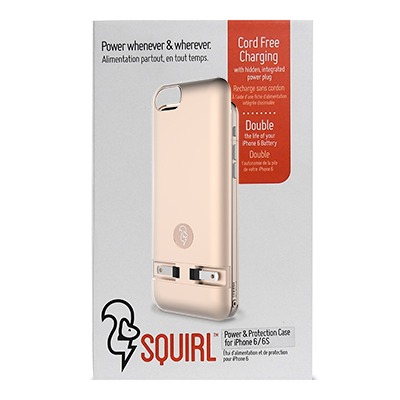 Estuche con Bateria Squirl para Iphone 6 / 6S 5