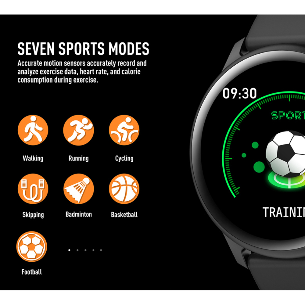 Smartwatch Hyundai Pulse 4 P240 con Bluetooth - Azul