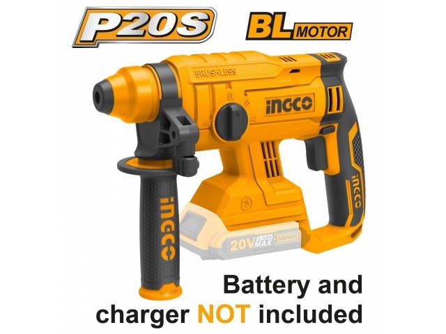 Rotomartillo Ingco a Bateria 20 Vol Industrial P20S - Imagen 2