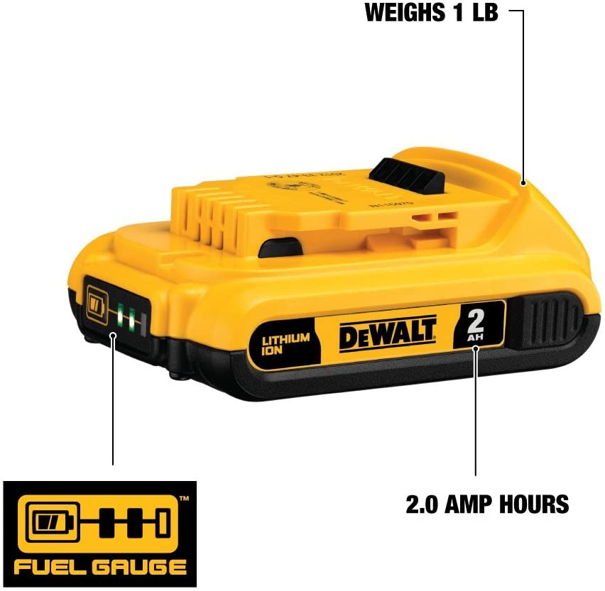 Bateria Dewalt Litio 2AH 20V - Imagen 2