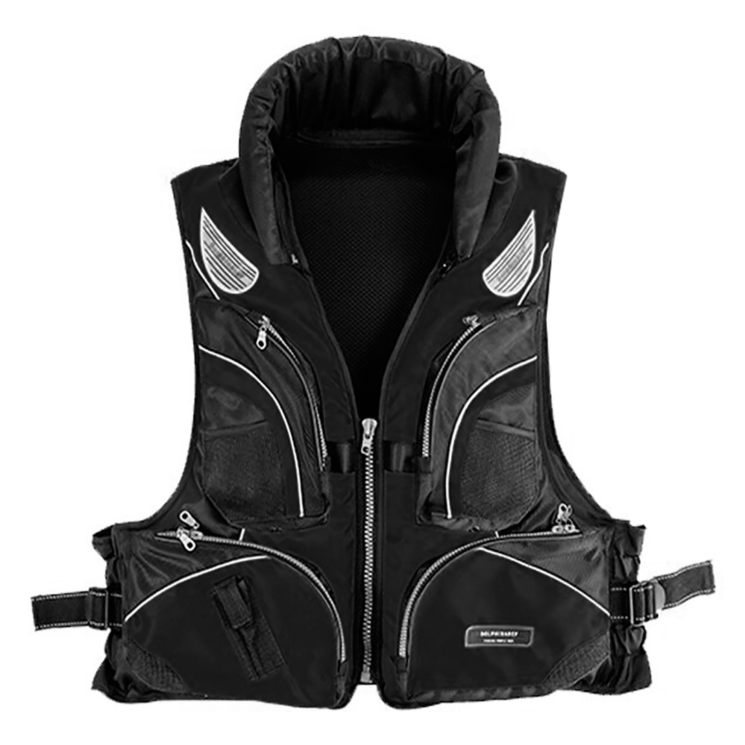 Chaleco Salvavida Pescador Para Adulto Bolsillos - Imagen 2