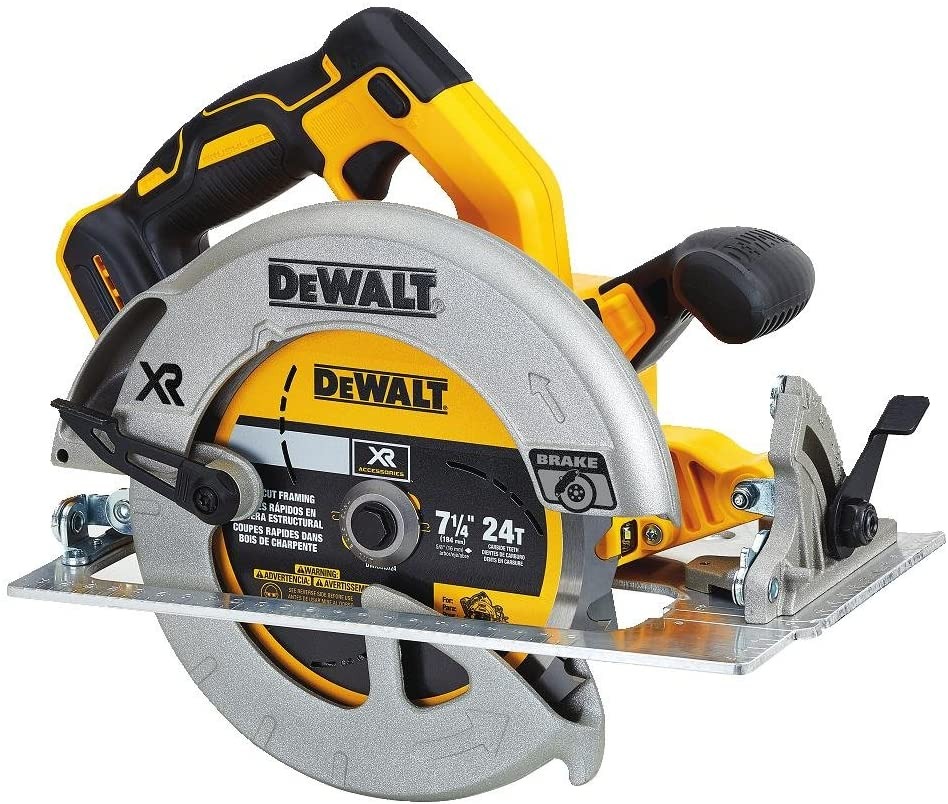 Sierra Circular Dewalt Inalambrica de 7-1/4" 20 Vol. Sin Bateria