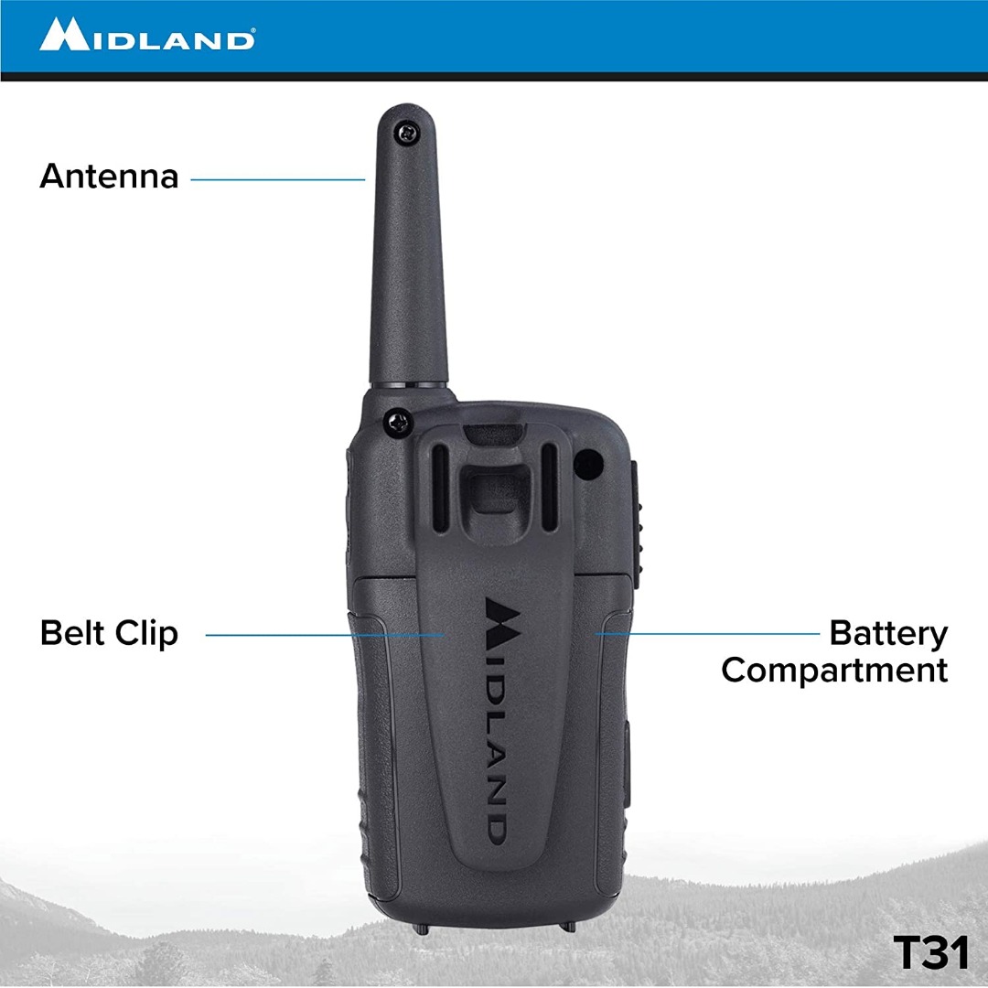 2 Radios Walkie Talkies Midland T31VP con 22 Canales - Imagen 7
