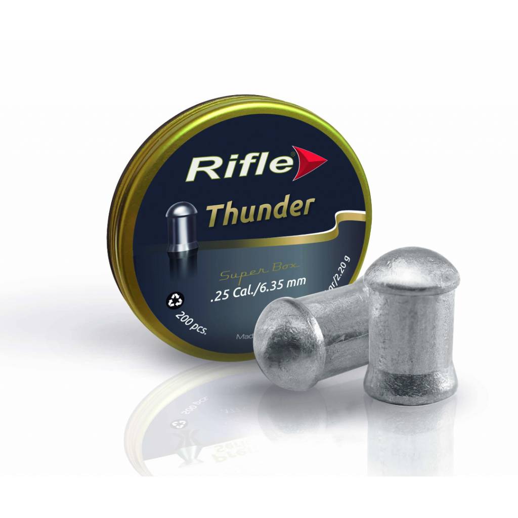 Chumbos Copita Rifle Ammunition 6.35 (.25) Ø Field Thunder