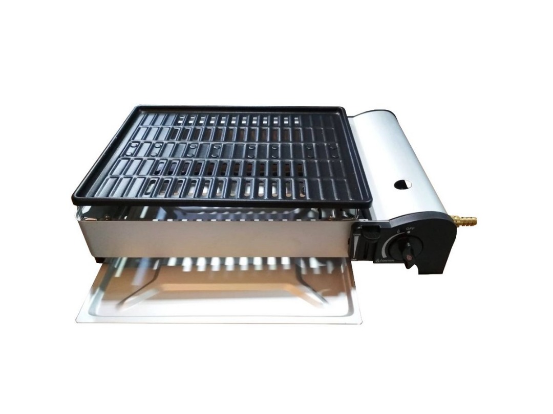Parrilla BBQ Safari Portable Encendido Electrico 46x33x10cm