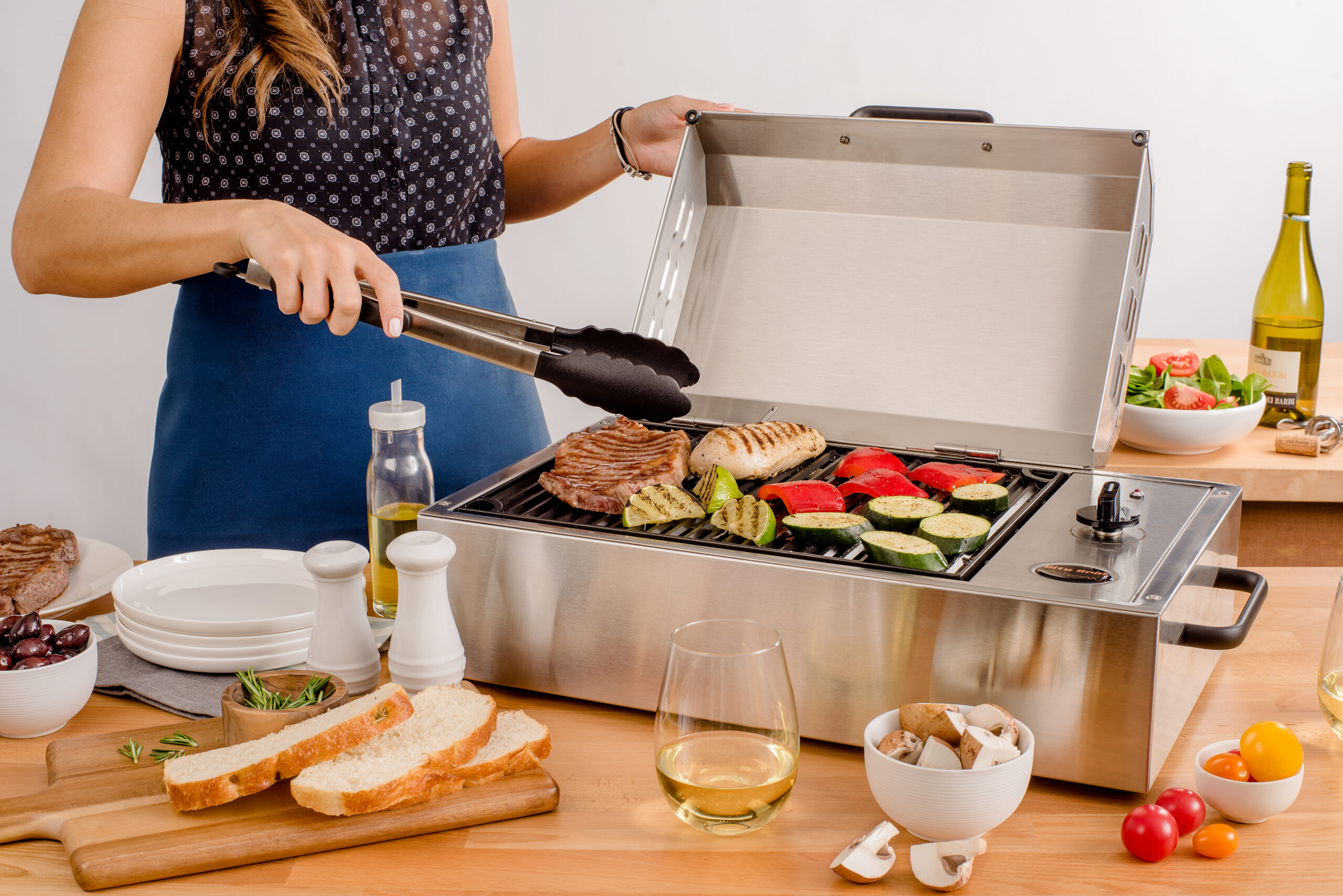 Barbacoa Electrica Kenyon City Grill 220V - Imagen 5