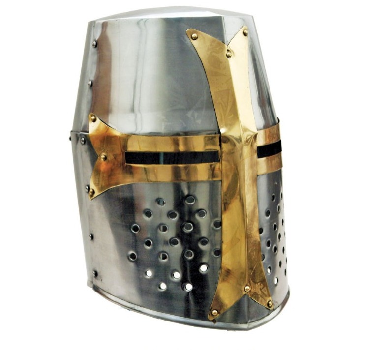 Casco de Caballero Medieval Szco Supplies Cruzada