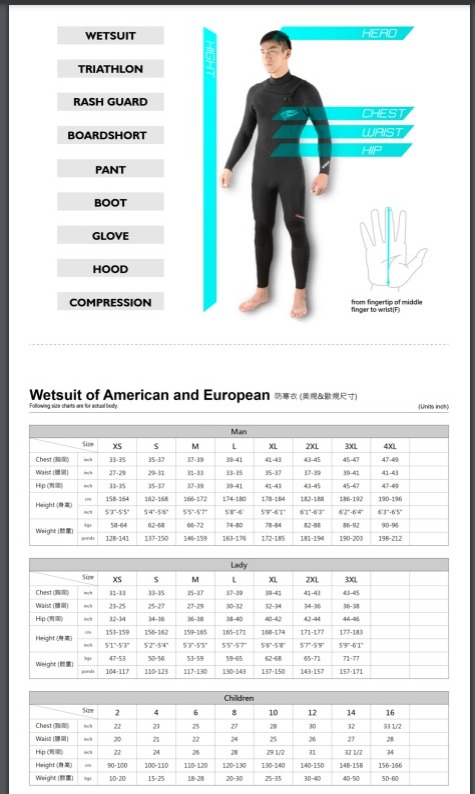 Traje Neopreno Surf Aropec Hombre - Imagen 2