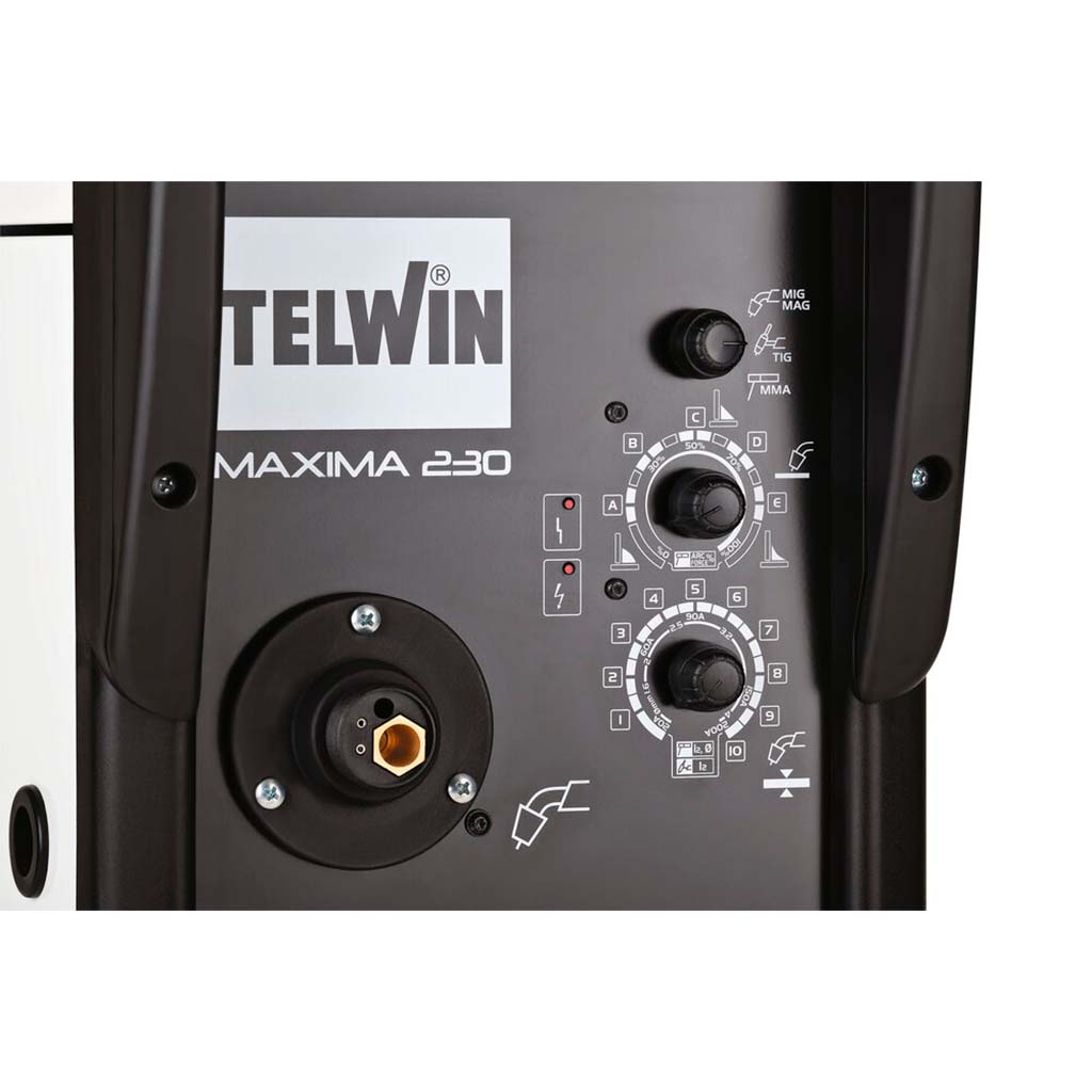 Equipo De Soldar MIG 220A Maxima 230 Sinergic 816234-816088 Telwin Element - Imagen 3