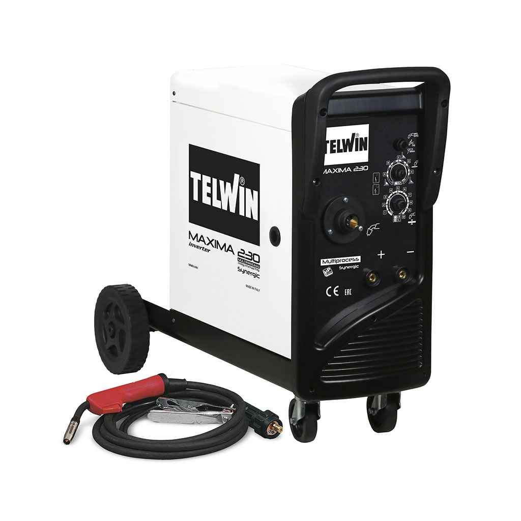 Equipo De Soldar MIG 220A Maxima 230 Sinergic 816234-816088 Telwin Element