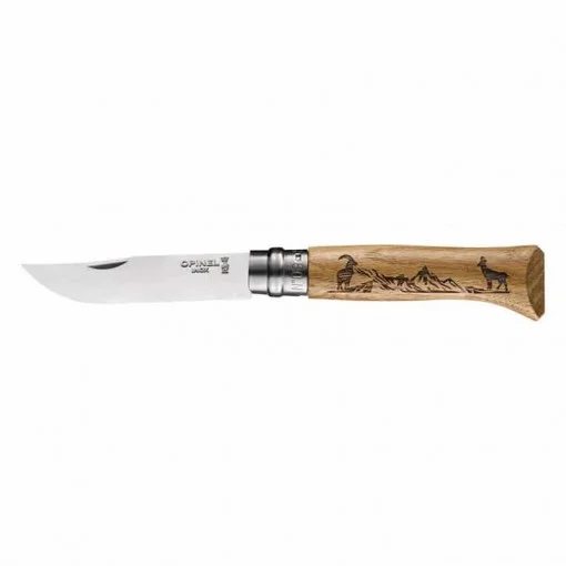 Caja de Madera Opinel con 6 Navajas N°08 Animalia - Imagen 4