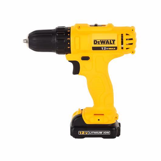Taladro Atornillador ION-LI 3/8" 12v Max Dewalt 10mm Mandril Autoajustable - Imagen 2