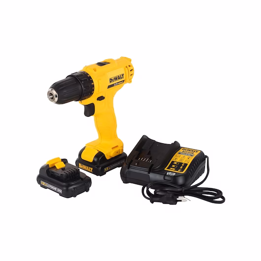 Taladro Atornillador ION-LI 3/8" 12v Max Dewalt 10mm Mandril Autoajustable