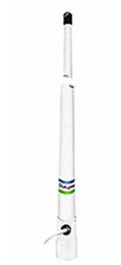 Antena Shakespeare 5206-n Banda Marina altura 2.4 mts sin base 6db