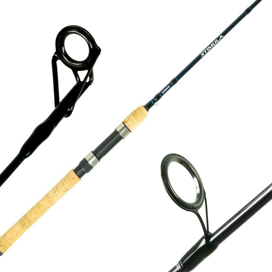 Caña Shimano De Spinning Stimula Ultralight 2 Tramos 1,70 mts 2-8 Lbs Grafito