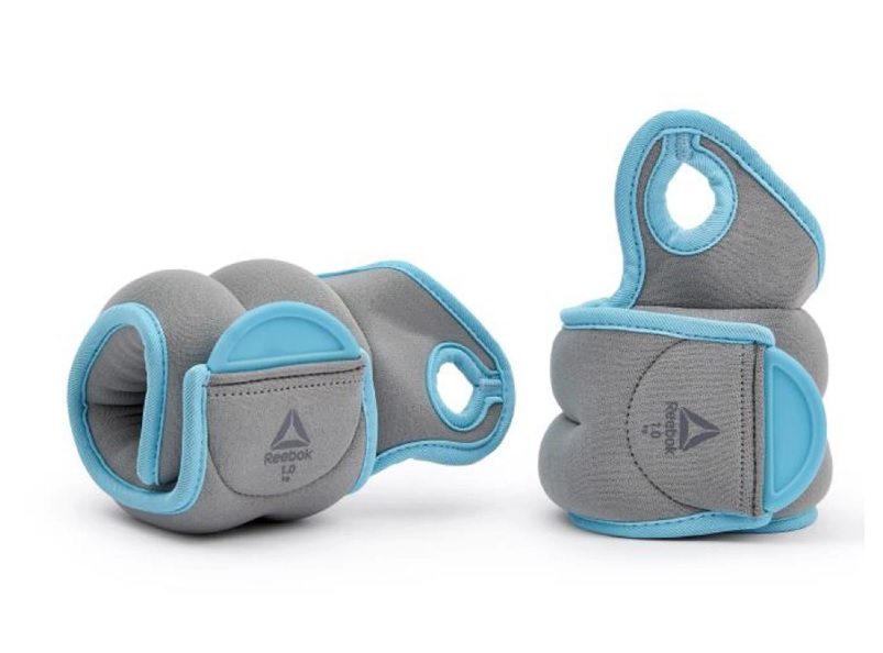 Muñequeras Reebok Con Peso 1Kg