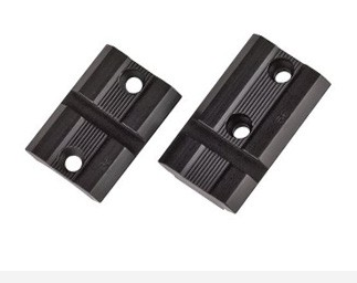 Par De Bases Weaver Para Savage 110 8-40 Negra Matte