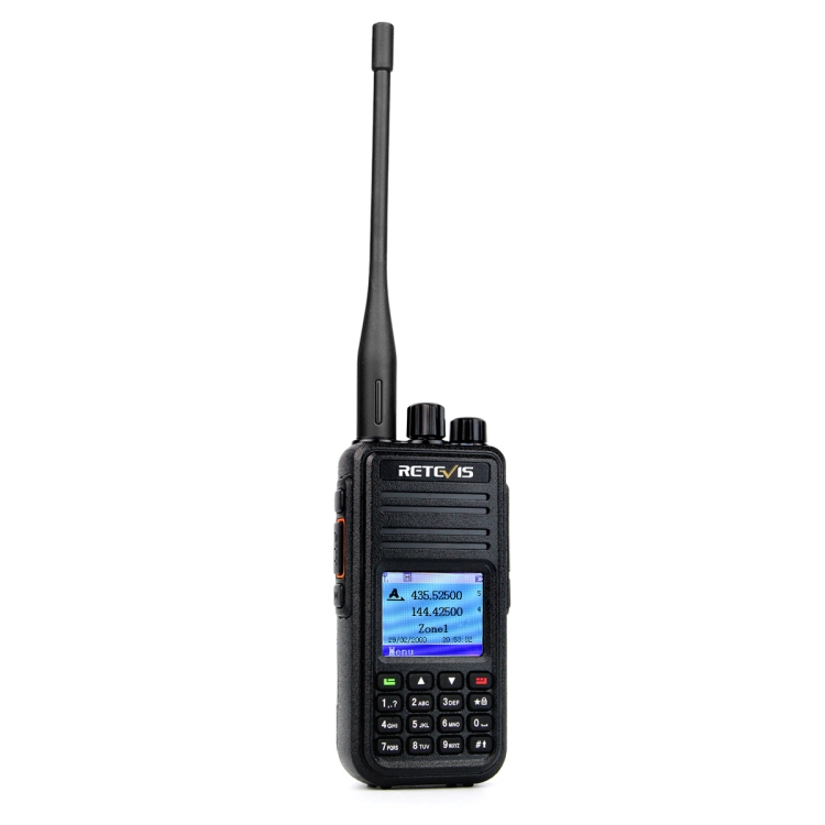 Radio Retevis RT3S DMR Con GPS Dual Band (Vhf/Uhf) Hasta 5W Bateria 2000 Mah Digital/Analogo 5Km Alc