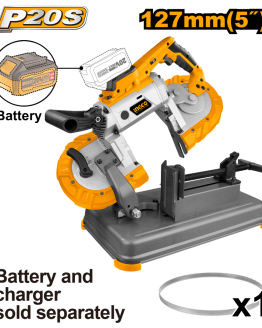 Sierra De Banda Ingco Sin Fin 20V A Bateria 5" Sin Bateria/ Cargador  CBSLI20127