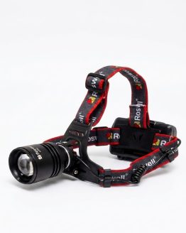 Linterna De Cabeza Roswell Minero Super Potente Led Laser 15W 800 Lm Recargable