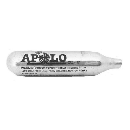 Garrafas De Co2 Apolo 12 Grs Para Armas De Aire Comprimido - Imagen 2