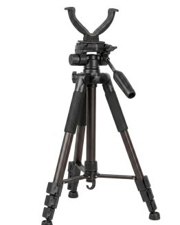 Tripode Para Apoyo De Tiro, Telescopico Y Con Regulacion De Ángulo
