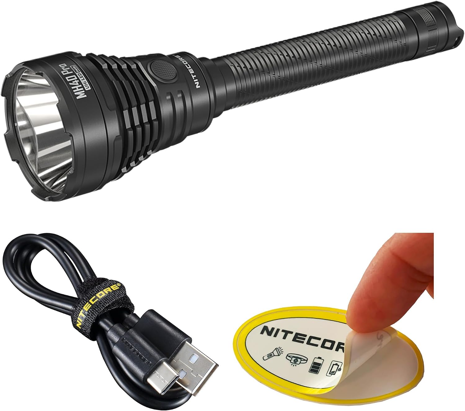 Linterna Nitecore MH40 Pro De Caza De Largo Alcance 3500 Lúmenes Recargable - Imagen 5