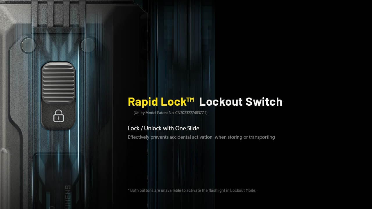 Linterna Táctica EDC Definitiva Nitecore EDC37 de 8000 Lúmenes Con Display Oled - Imagen 4
