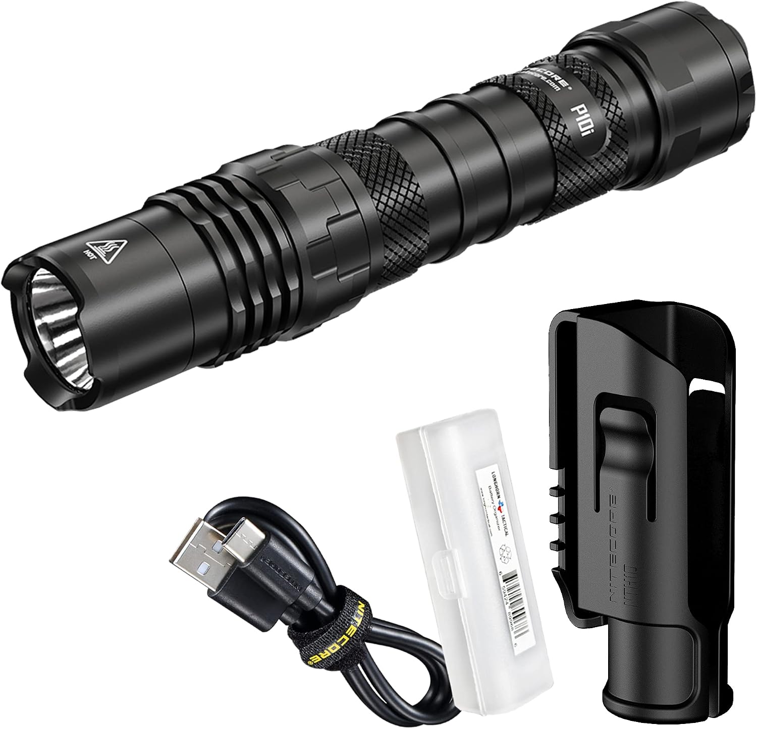 Linterna Táctica Nitecore P10i UltraCompacta i-Generation 21700 Recargable De 1800 lúmenes - Imagen 5