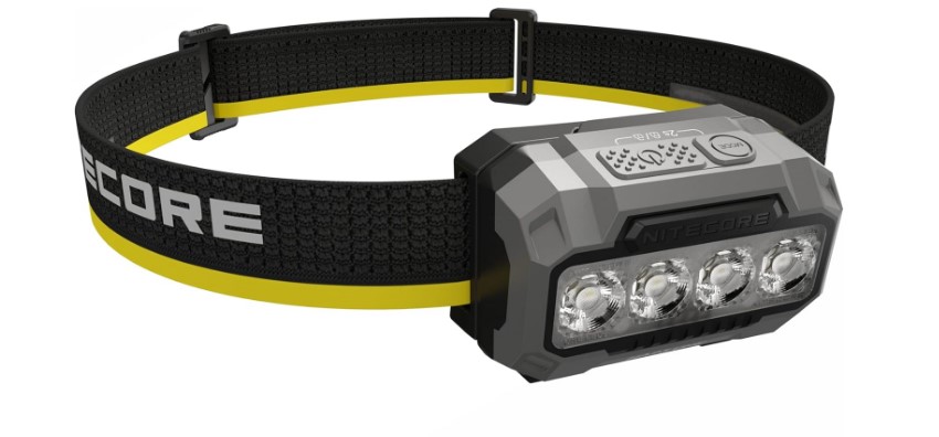 Linterna Frontal Nitecore HA23 UHE A Bateria AAA 3 Temperaturas De Color MCT