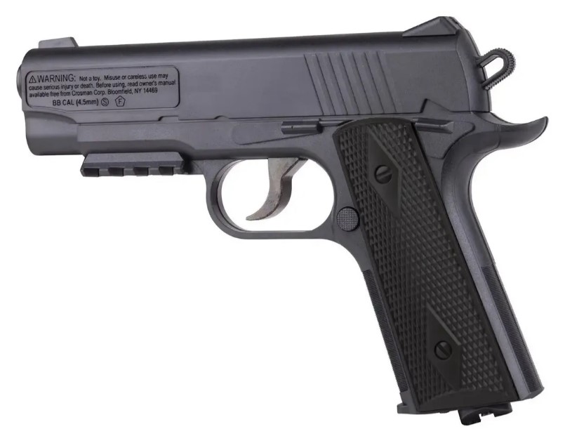 Pistola De Aire Crosman Purchased 1911BB Semi-auto BB - CO2 - Imagen 2