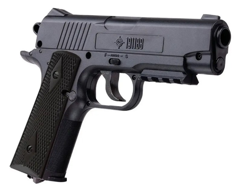 Pistola De Aire Crosman Purchased 1911BB Semi-auto BB - CO2