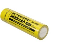 Set Bateria Nitecore NL1836 Li-Ion Recargable De 3600 Mah 3.6 V De Alto Rendimiento 18650 X 2