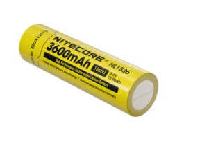 Set Bateria Nitecore NL1836 Li-Ion Recargable De 3600 Mah 3.6 V De Alto Rendimiento 18650 X 2