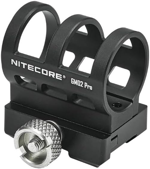 Soporte Nitecore GM02 Pro Picatinny Para Linternas De 25.8 - 26.5 Mm
