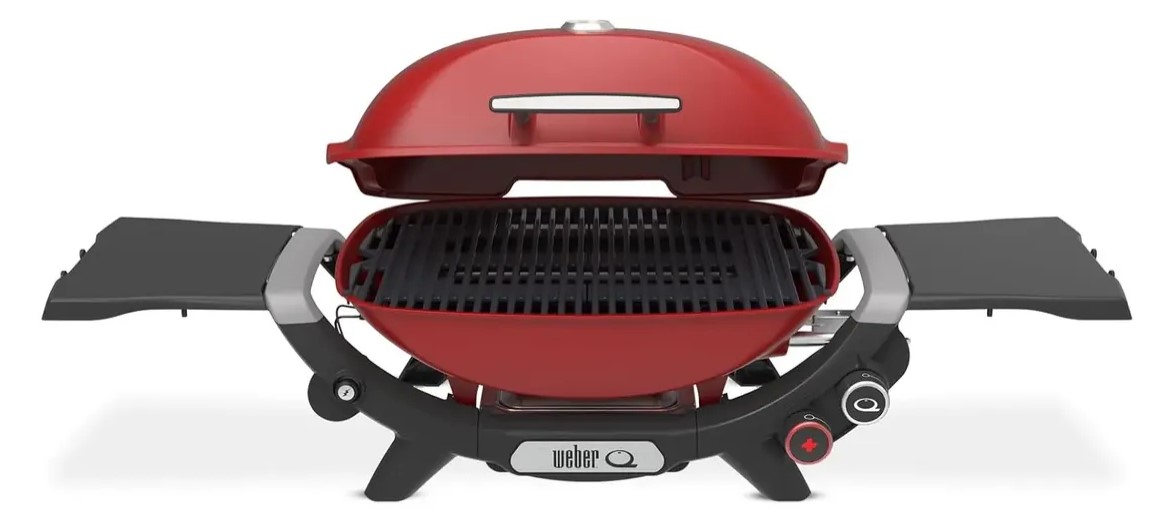 Parrilla Eléctrica Weber Q2800 Roja Sin Carro - Imagen 2
