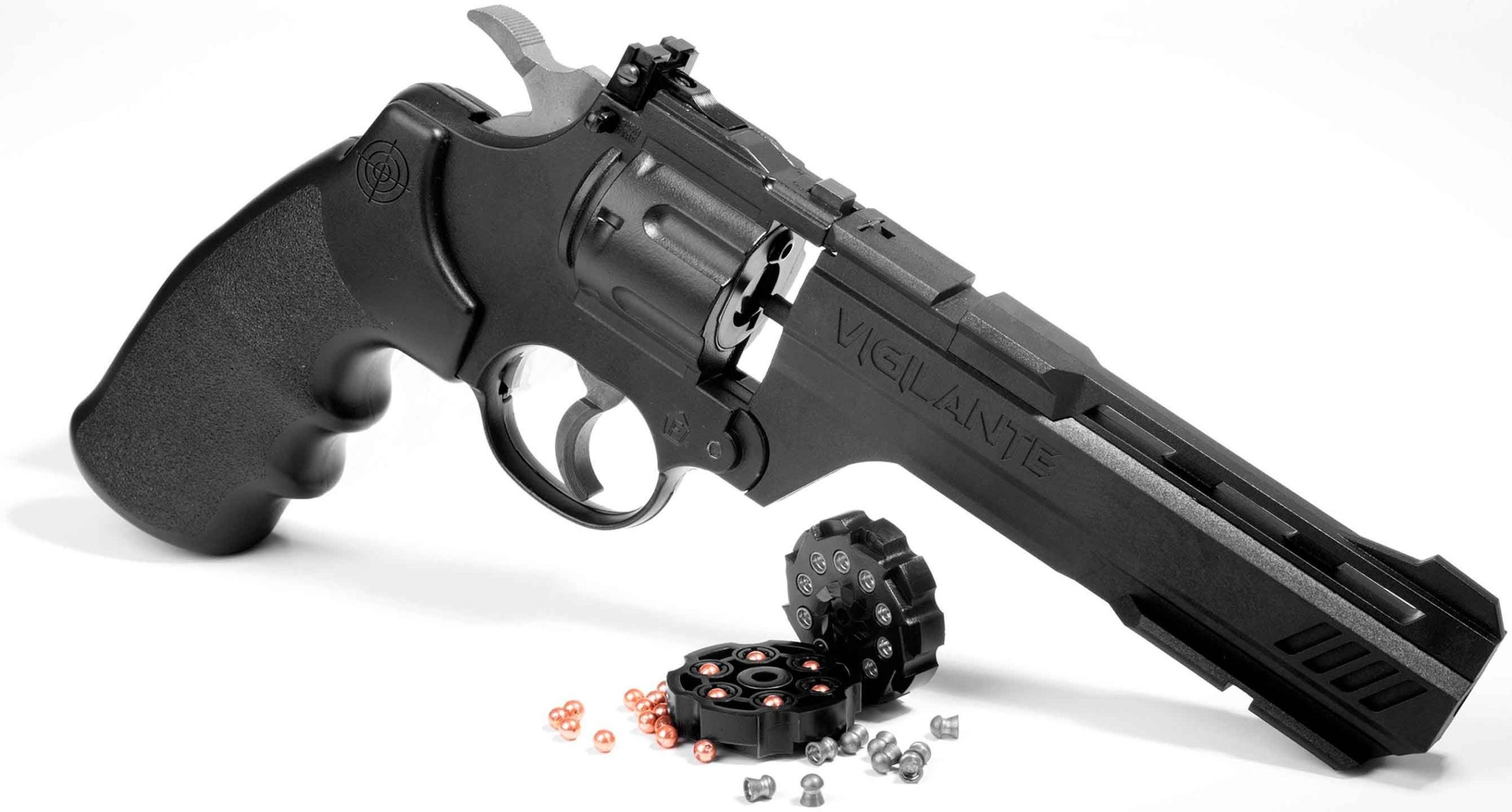 Revolver Aire Comprimido Crosman CO2 - BB Dual Almo Vigilante 4,5mm - Imagen 2